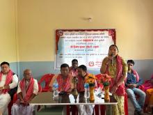 वडा नं. ४, पटेर्वा सुगौली को नव निर्मित वडा कार्यालय भवनको समुद्घाटन कार्यक्रम
